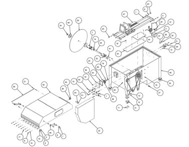 Section 01 Diagram and Parts List for HP30 168084 MK Diamond Tile Saw
